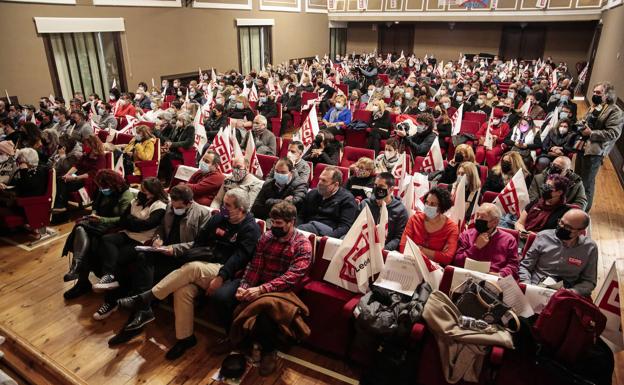 Galería. Reunión de los delegados de CCOO en León.