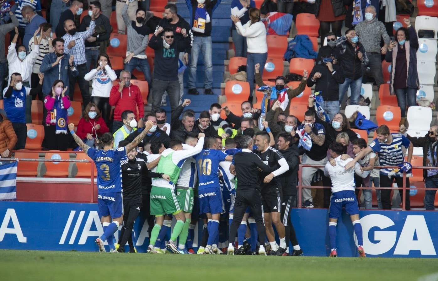 Encuentro disputado por el Lugo y la Ponferradina correspondiente a la Jornada 15 de la Liga Smartbank.