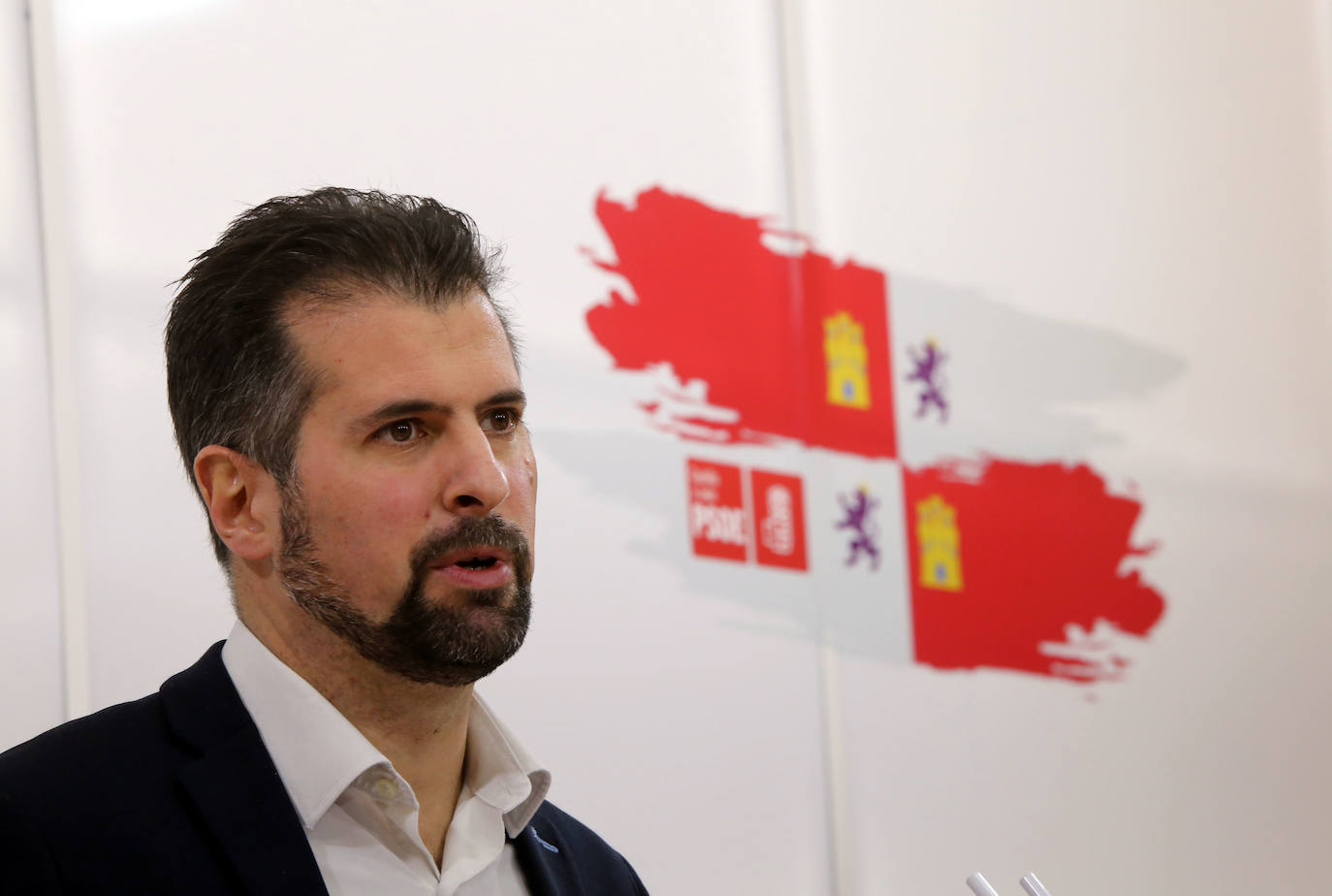 El secretario general del PSOE en Castilla y León, Luis Tudanca, analiza cuestiones de actualidad