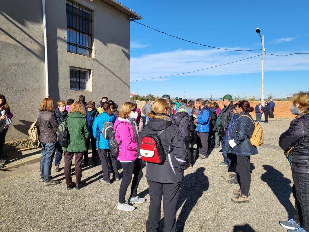 Los caminantes se reunieron en Valdefuentes del Páramo en su vigésima edición.