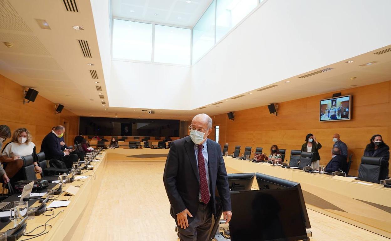 Igea en su presentación de las cuentas de suárea. 