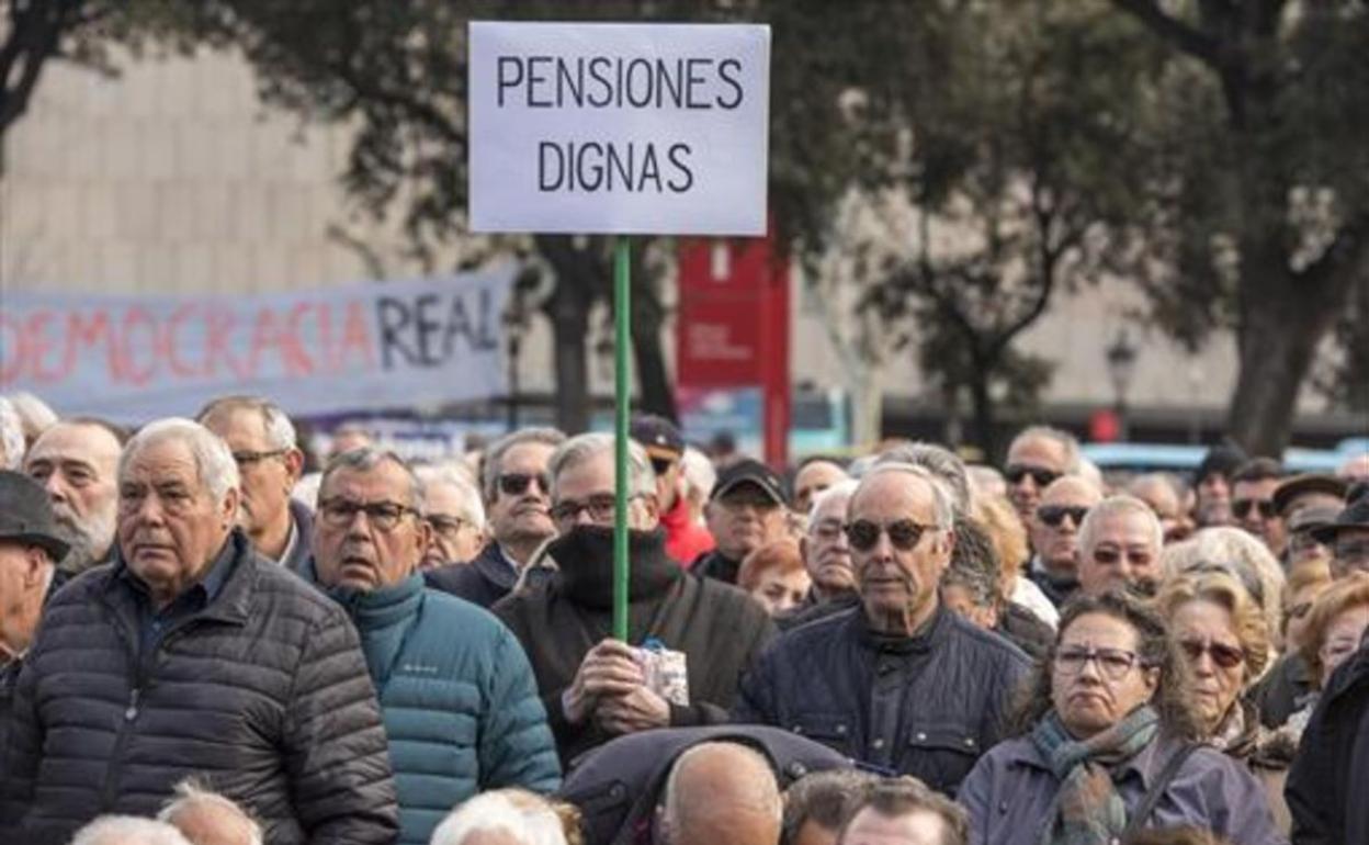 Los pensionistas vuelven a la calle este sábado. 