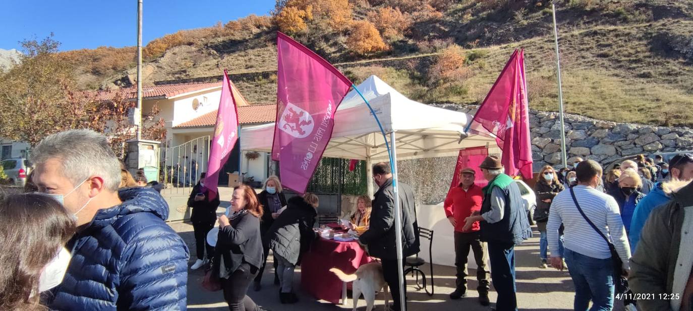 Fotos: Stand de Conceyu en Vegacervera