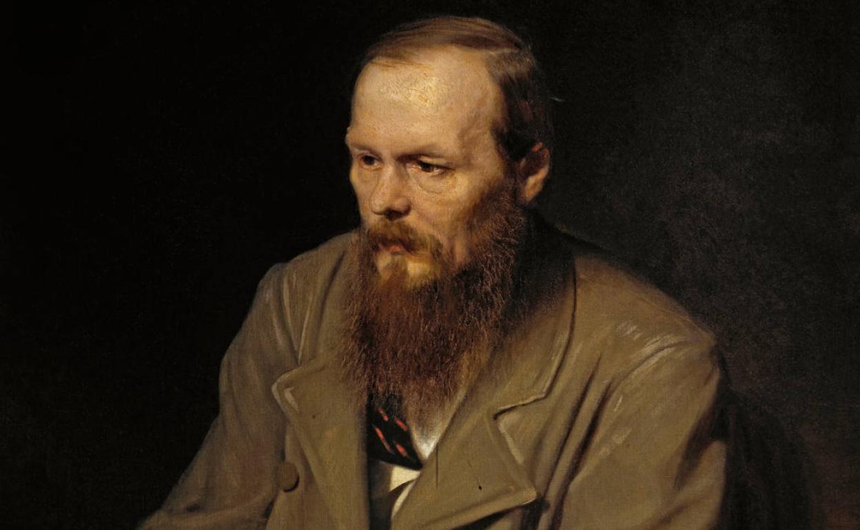 Dostoievski, en un retrato de Vasili Perov de 1872.