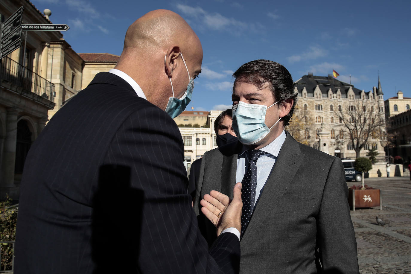 Fotos: Visita del presidente de la Junta a León