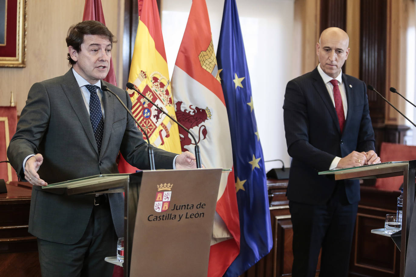 Fotos: Visita del presidente de la Junta a León