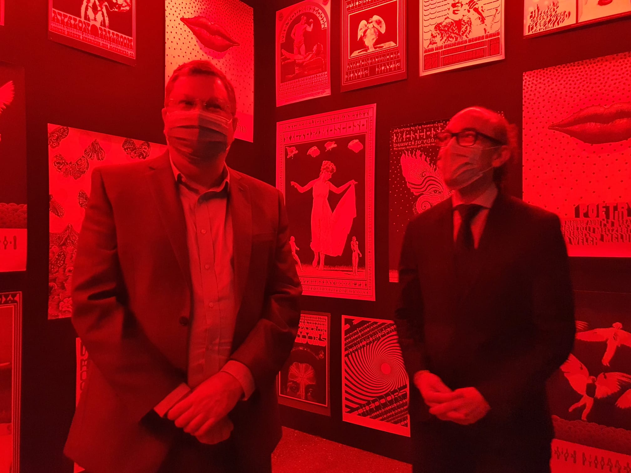 El consejero de Cultura y Turismo de la Junta, Javier Ortega, presenta al nuevo director del Musac, Álvaro Rodríguez Fominaya