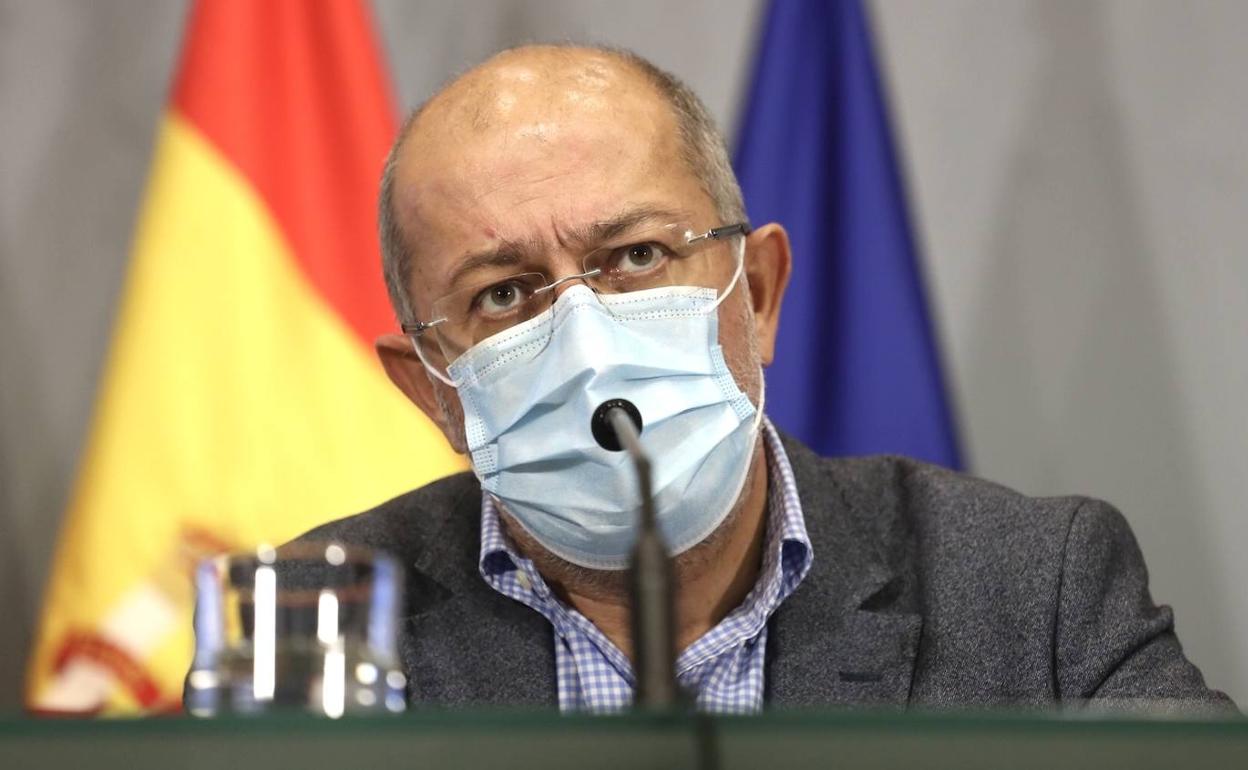 El vicepresidente, portavoz y consejero de Transparencia, Ordenación del Territorio y Acción Exterior de la Junta de Castilla y León, Francisco Igea.