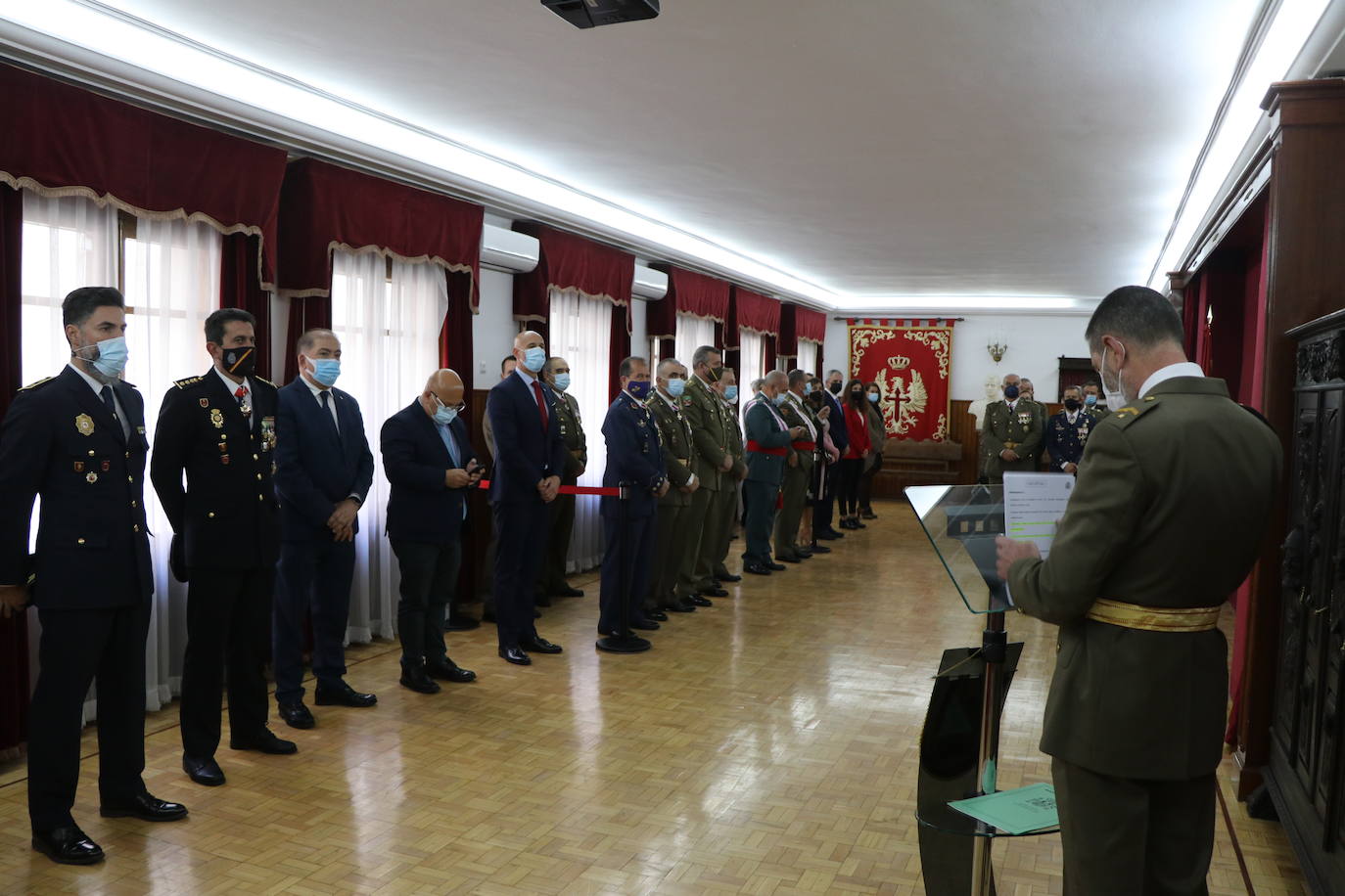 Con un año de retraso por la pandemia la Subdelegación de Defensa en León, que comenzaba a funcionar el 25 de septiembre de 1995, realiza un acto de celebración con el objetivo de seguir trabajando con «compromiso e integridad».