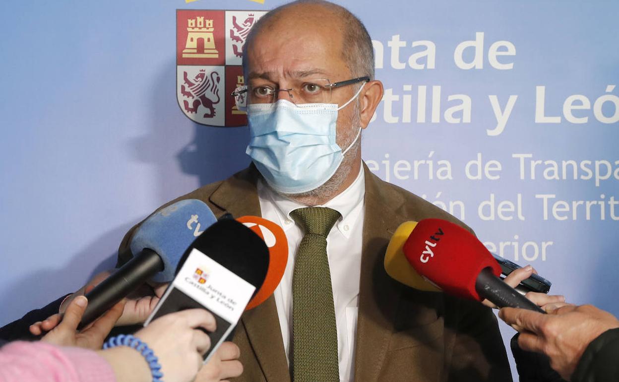 El vicepresidente, portavoz y consejero de Transparencia, Ordenación del Territorio y Acción Exterior, Francisco Igea.