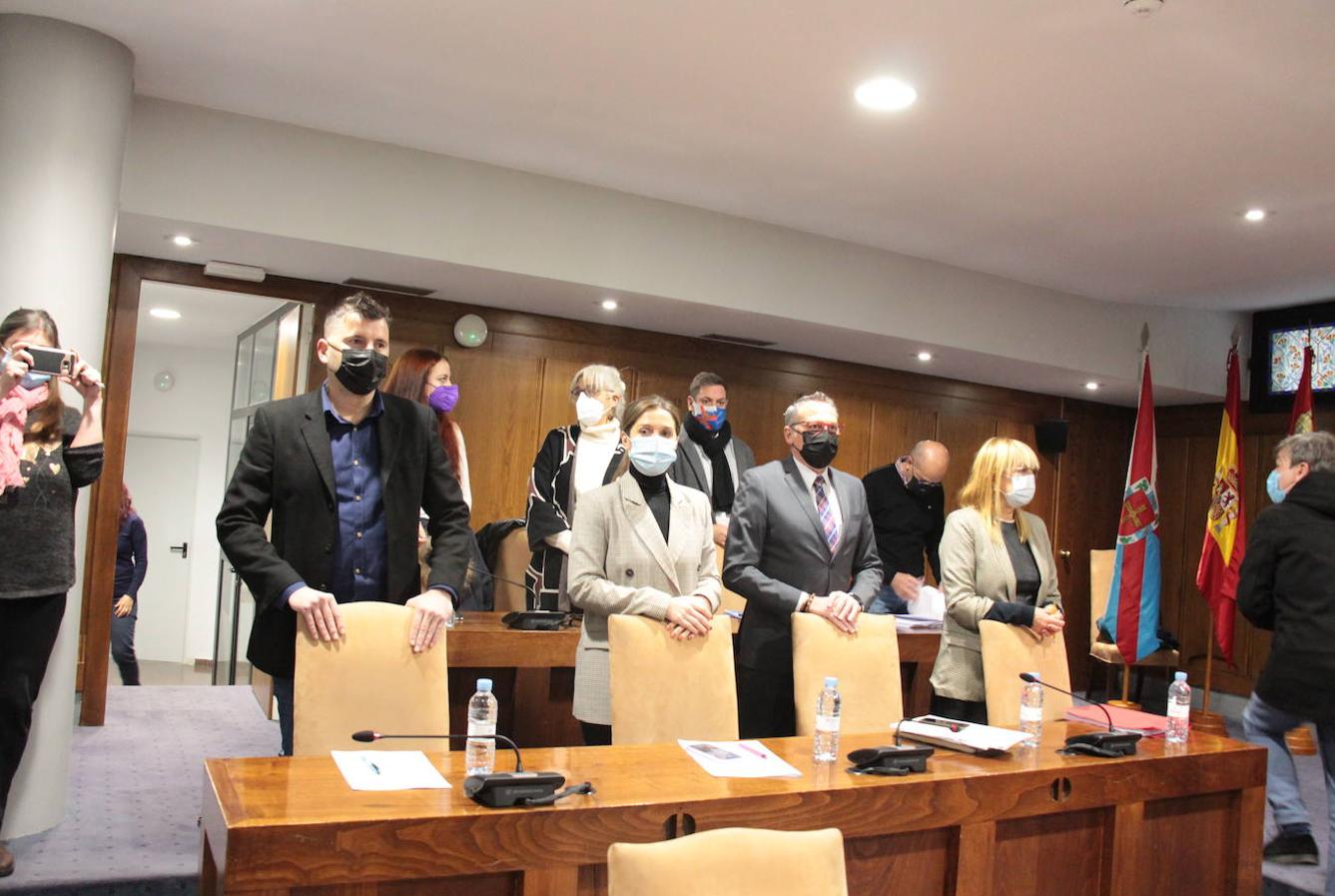 Pleno celebrado este viernes en Ponferrada.