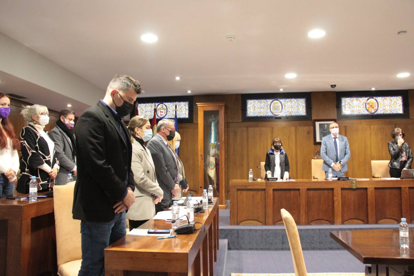 Pleno celebrado este viernes en Ponferrada.