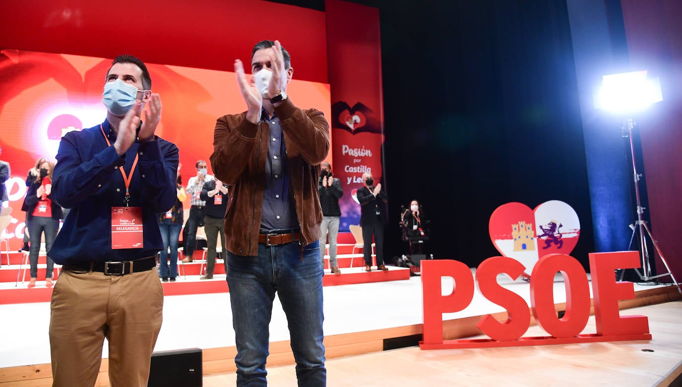 Segunda jornada del 14º Congreso Autonómico del PSOE de Castilla y León, que se celebra en Burgos hasta el 28 de noviembre.