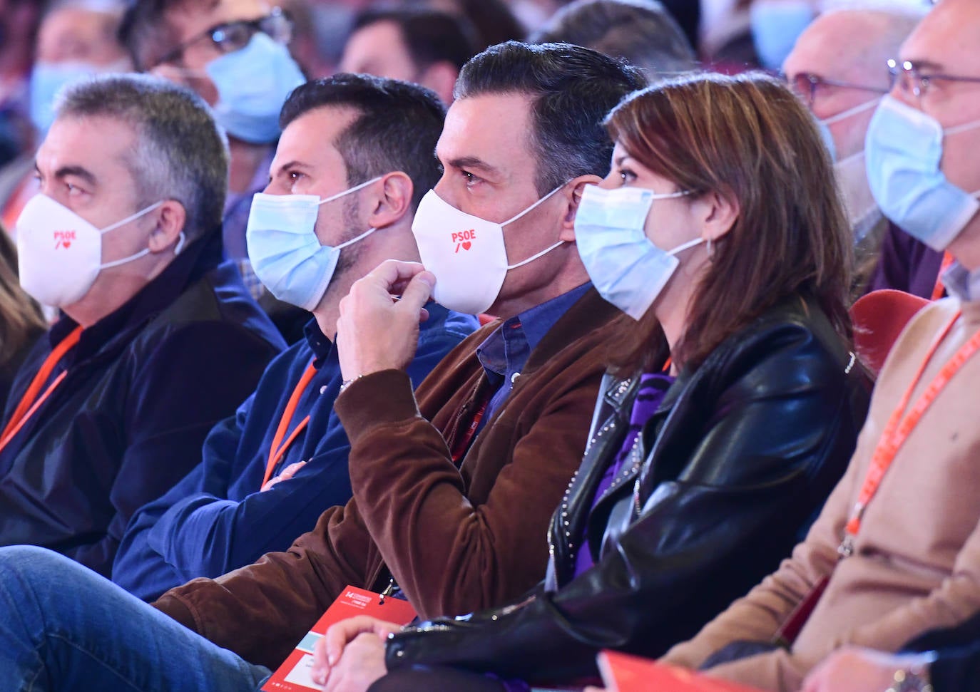 Segunda jornada del 14º Congreso Autonómico del PSOE de Castilla y León, que se celebra en Burgos hasta el 28 de noviembre.