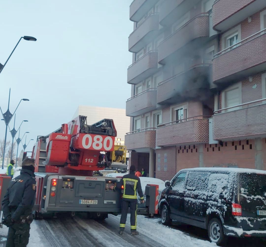 Fotos: Incendio en una vivienda en San Andrés