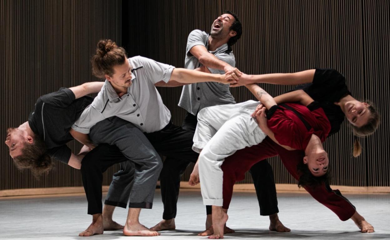 El espectáculo de danza contemporánea 'Trama'