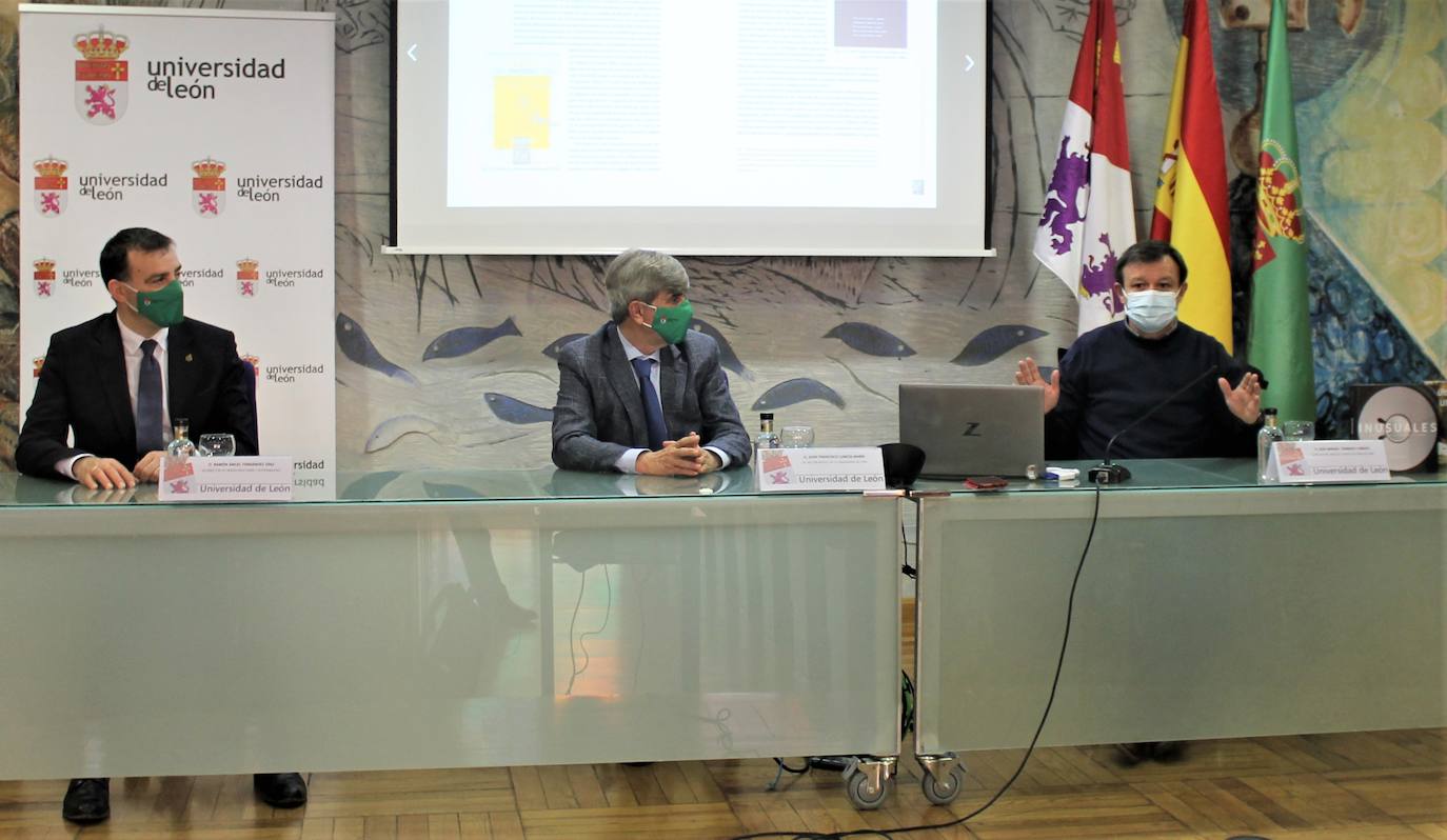 Acto presentación Librería Virtual de la ULE