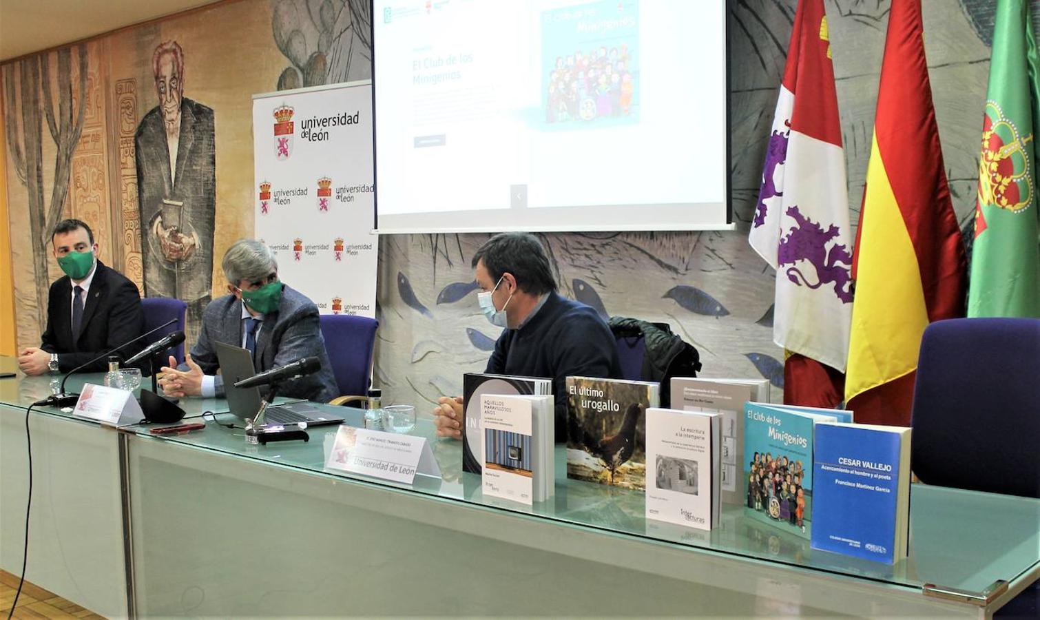 Acto presentación Librería Virtual de la ULE