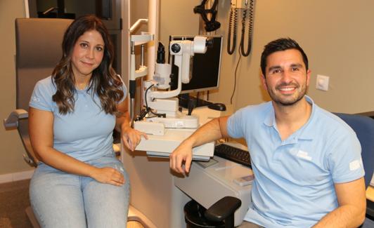Jorge y Sonia, en la consulta del Hospital.
