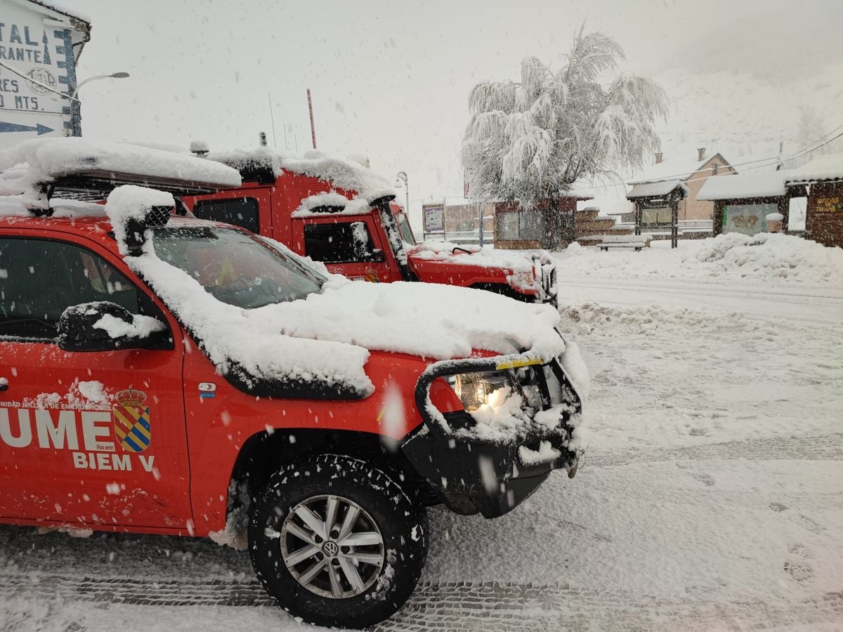 La Unidad Militar de Emergencias ha terminado sus ejercicios de instrucción en ambiente invernal