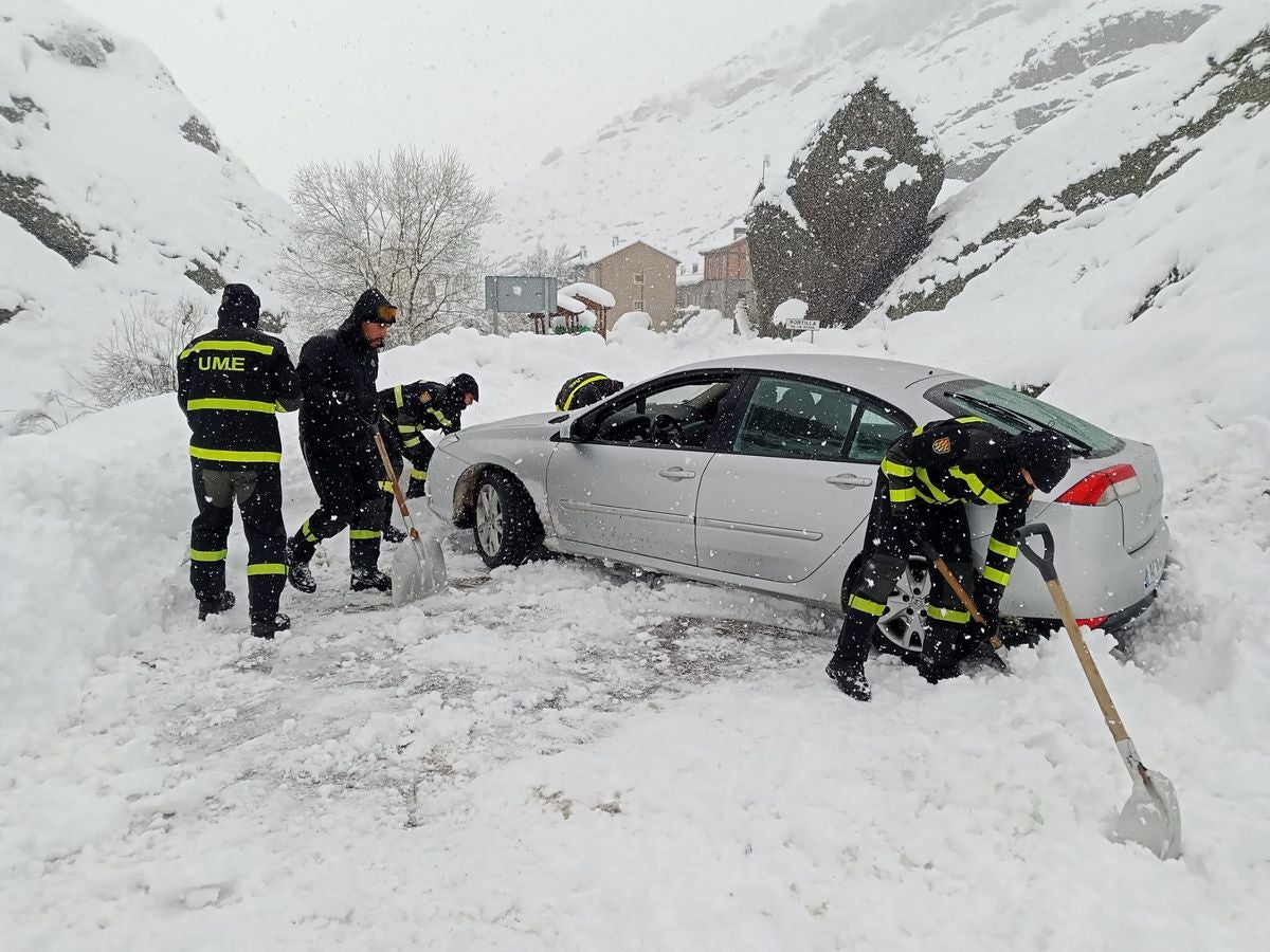 La Unidad Militar de Emergencias ha terminado sus ejercicios de instrucción en ambiente invernal