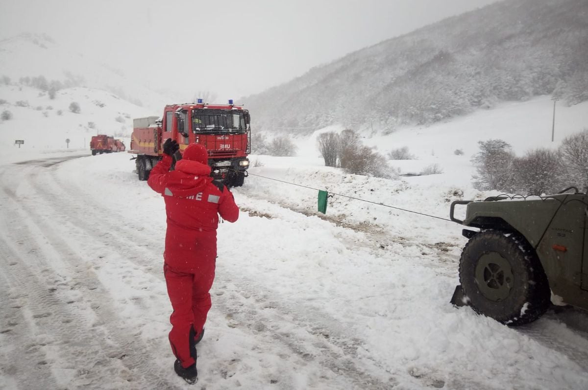 La Unidad Militar de Emergencias ha terminado sus ejercicios de instrucción en ambiente invernal