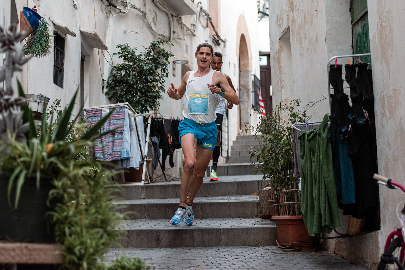 Roberto Alaiz, durante su participación en el Cursa Patrimoni celebrado en Ibiza.