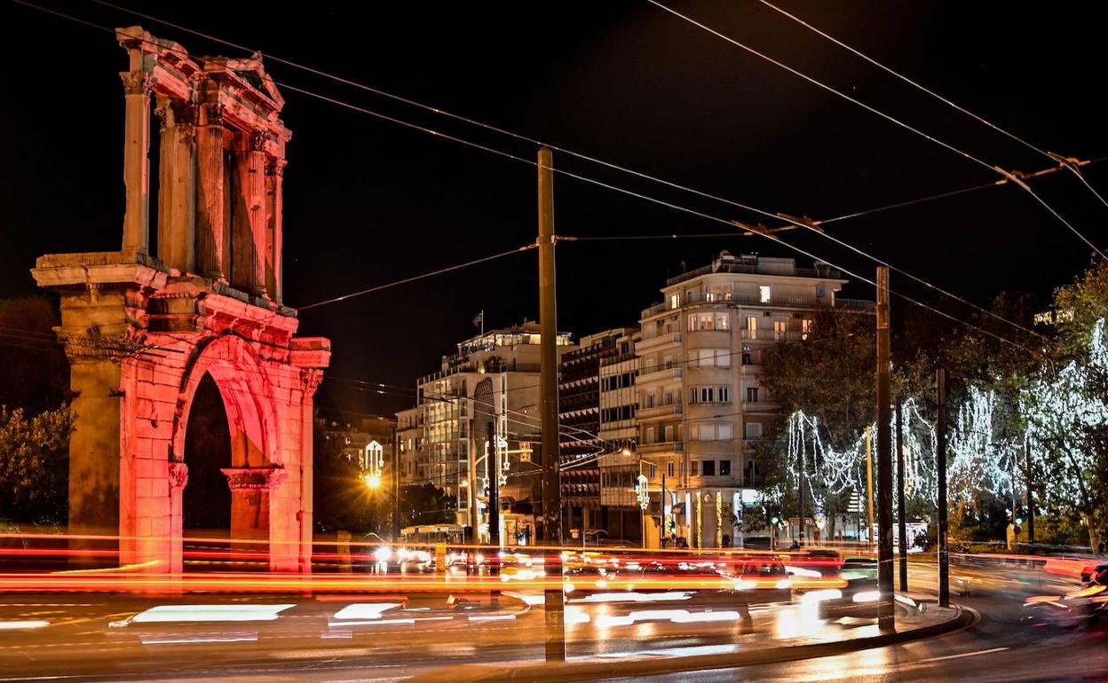 Vista de la ciudad de Atenas.