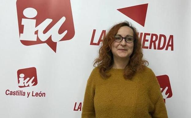 Carmen Franganillo, coordinadora de IU León.
