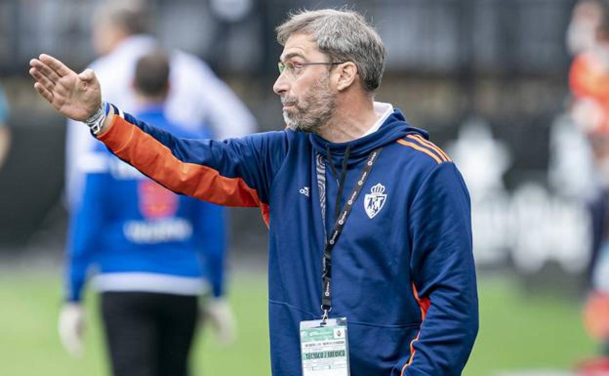 Jon Pérez Bolo, entrenador de la Deportiva.