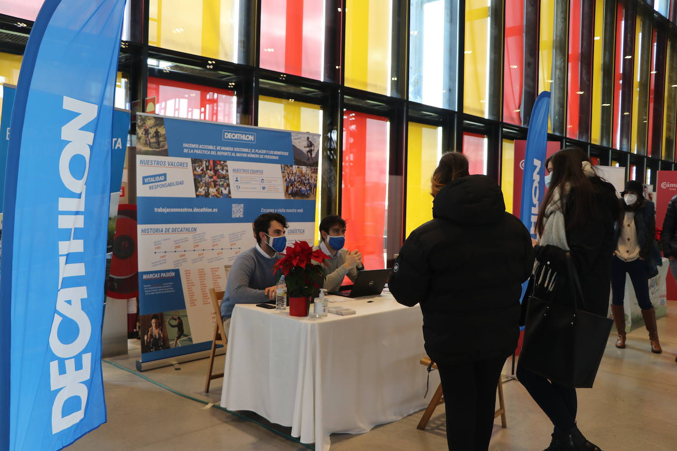 Durante todo el día de hoy estará abierta esta feria de empleo en el Palacio de Exposiciones. 