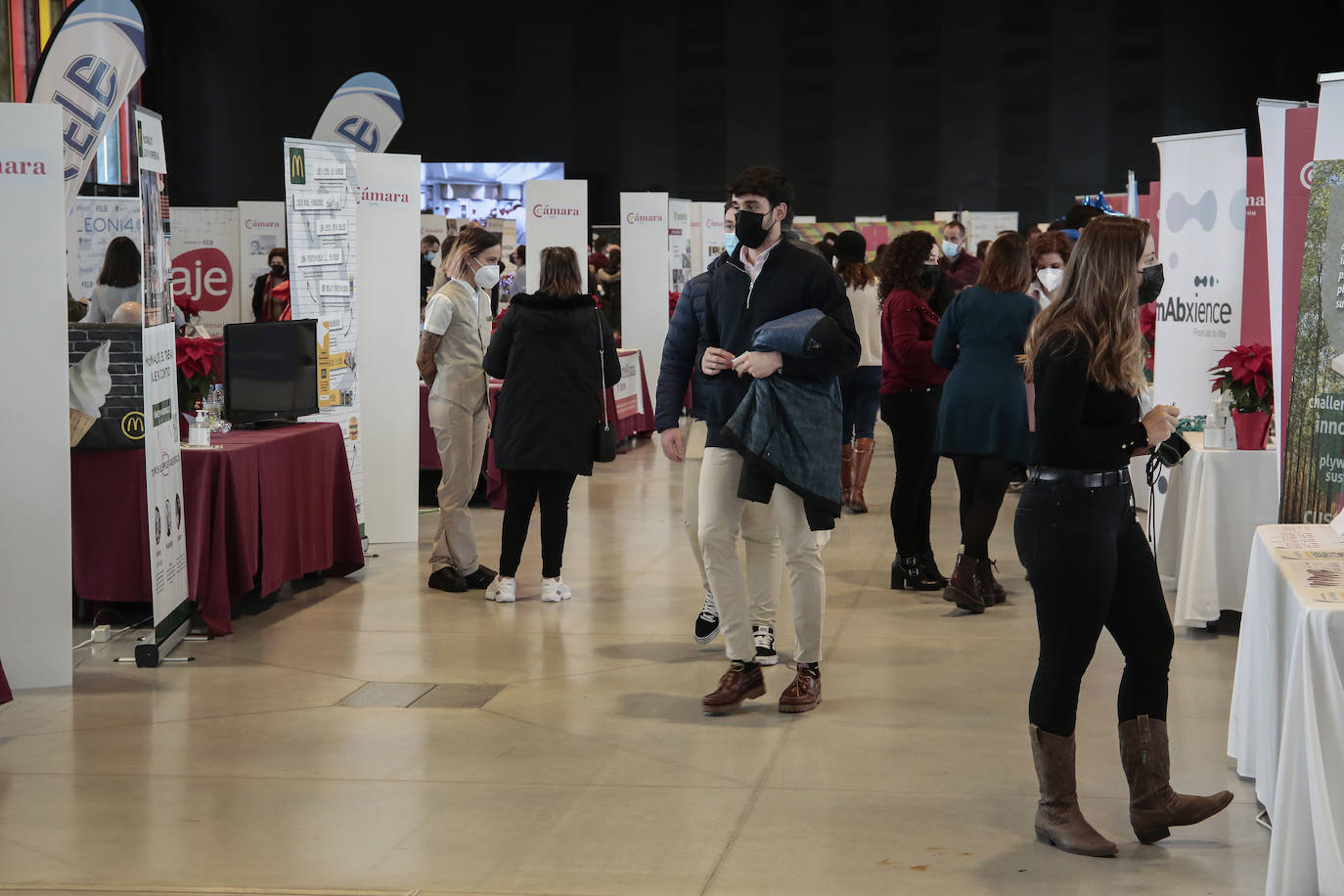 Durante todo el día de hoy estará abierta esta feria de empleo en el Palacio de Exposiciones. 