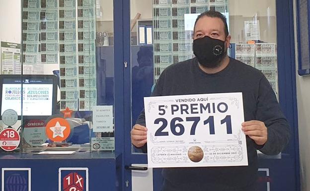 Una serie del 26711, un quinto premio, deja 60.000 euros en León capital