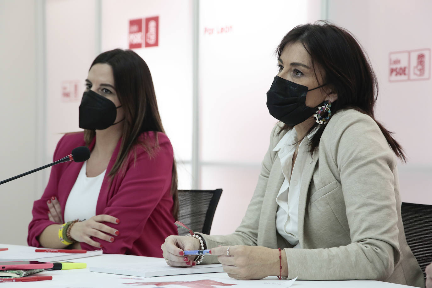 Ana Sánchez se reúne con la nueva Comisión Ejecutiva Provincial del PSOE de León 