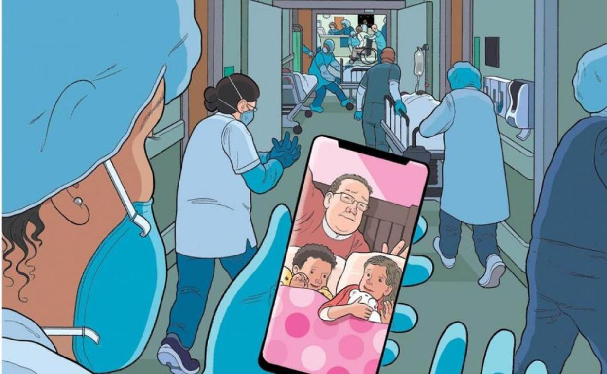 Imagen de 'New Yorker', que ha dedicado su portada a los héroes de la pandemia, el personal médico.