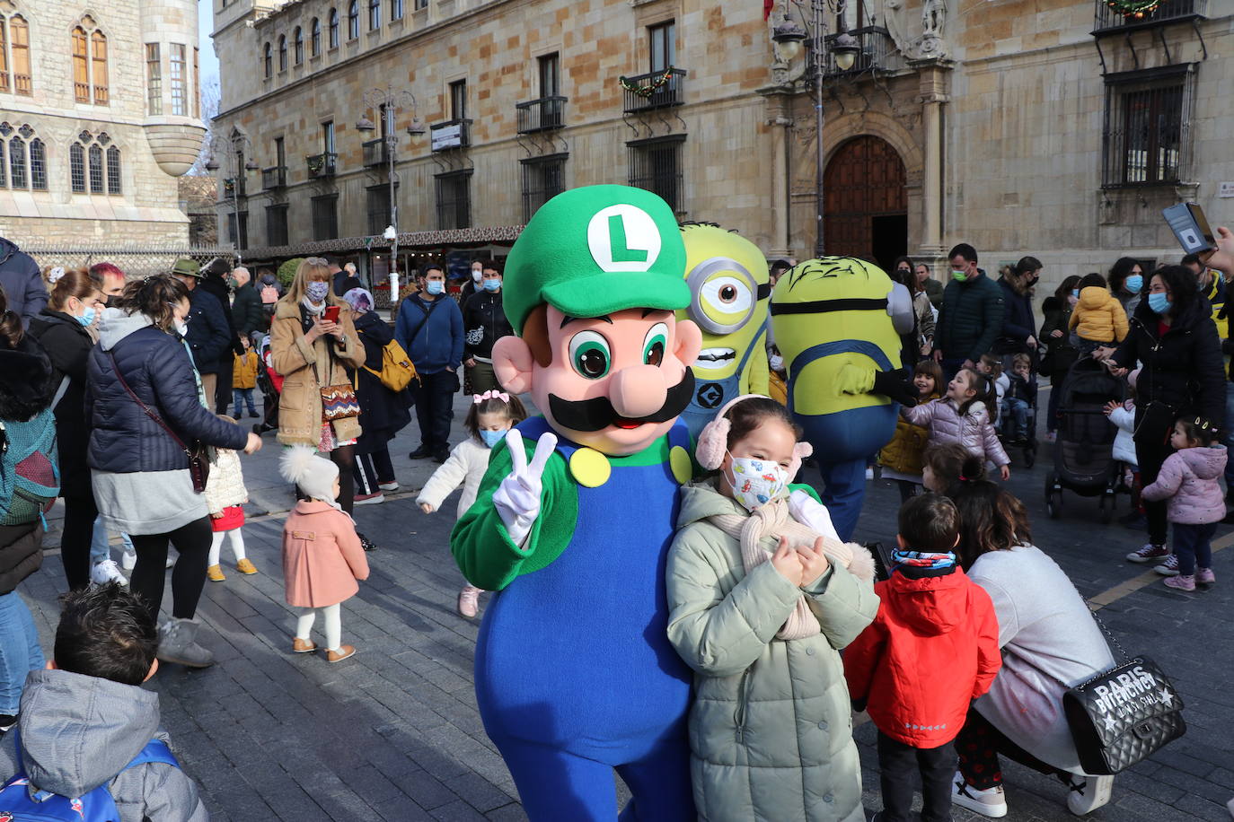 Galería. Los personajes de la tele llegan a León.