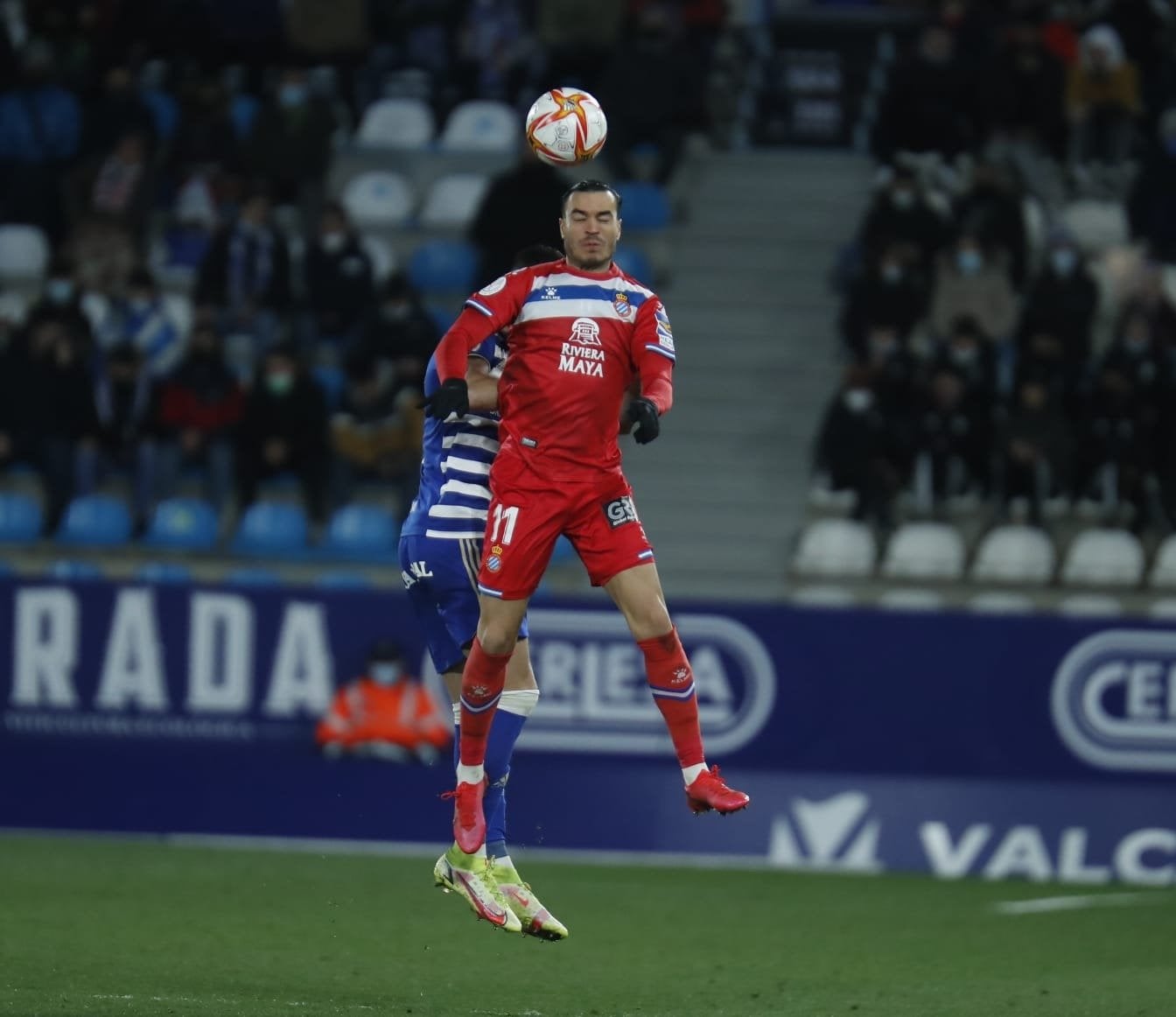 El conjunto berciano compitió de tú a tú ante el Espanyol y cayó derrotado en la tanda de penaltis.