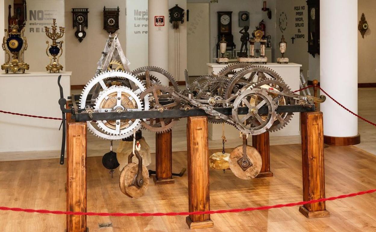 El Museo del Tiempo de Astorga mostraba más de 200 relojes de diversas épocas y procedencias. 