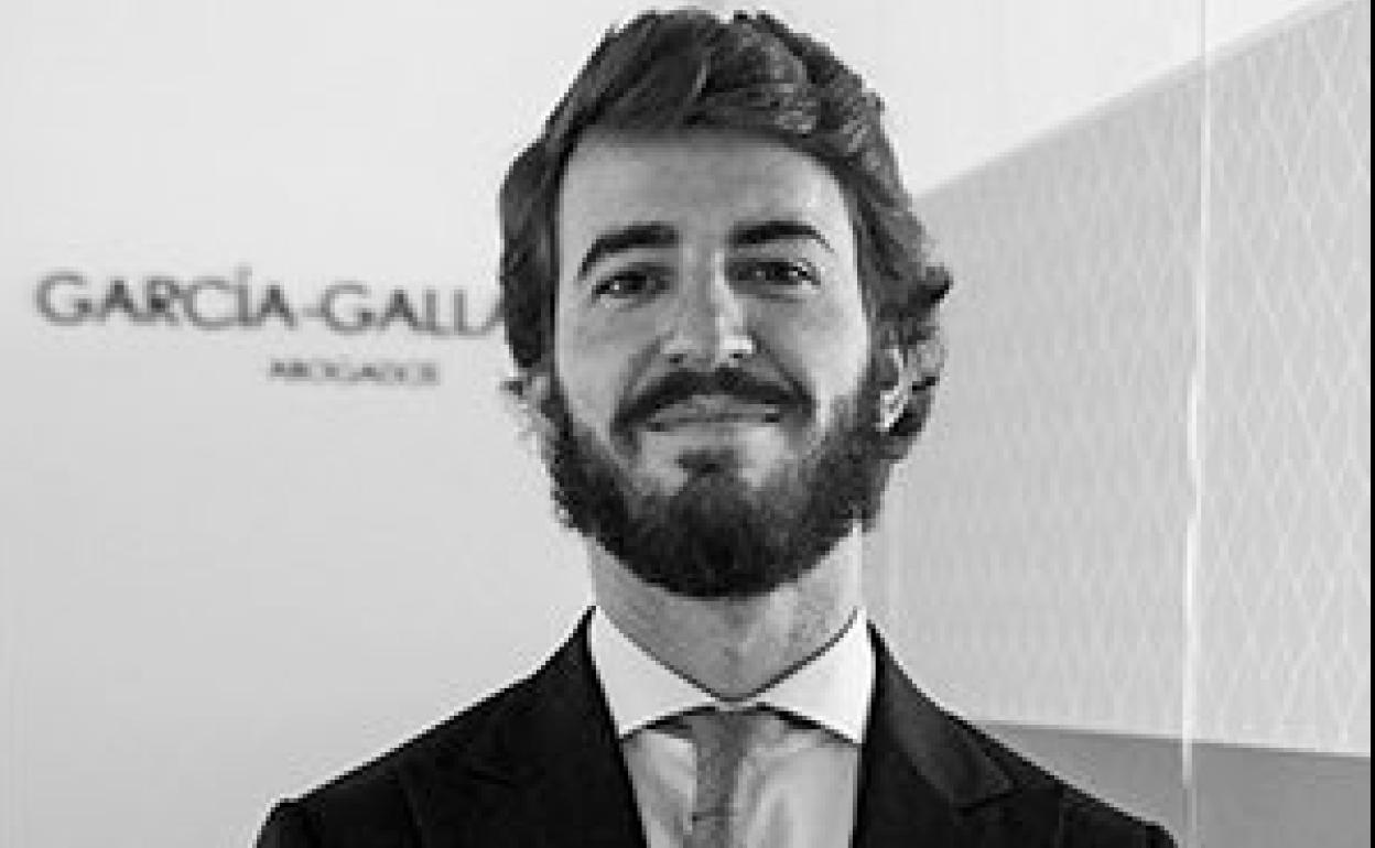El candidato de Vox a la Presidencia de la Junta, el joven burgalés Juan García-Gallardo Frings.