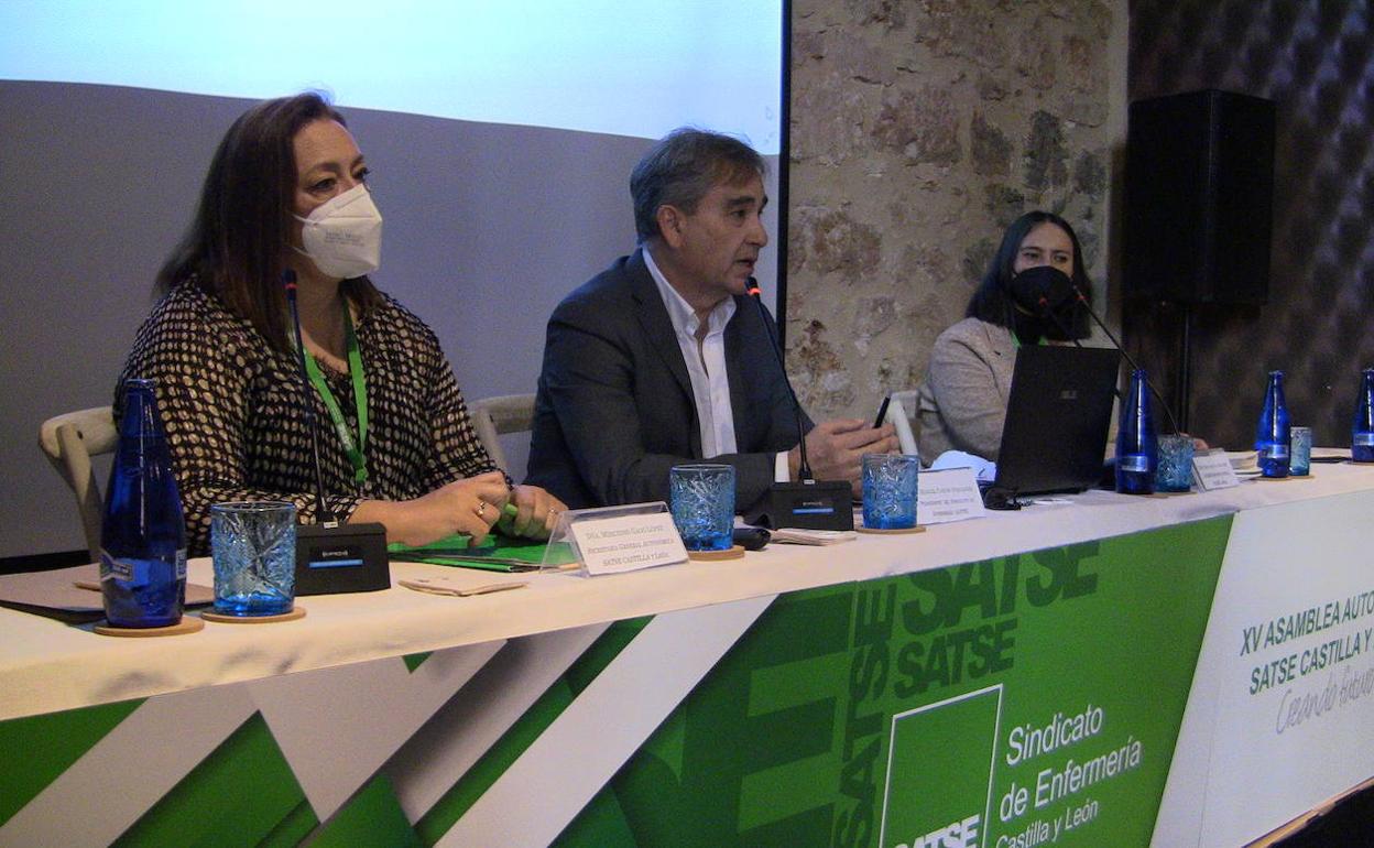 Mercedes Gago López ha sido elegida de nuevo ecretaria general de Satse en Castilla y León.