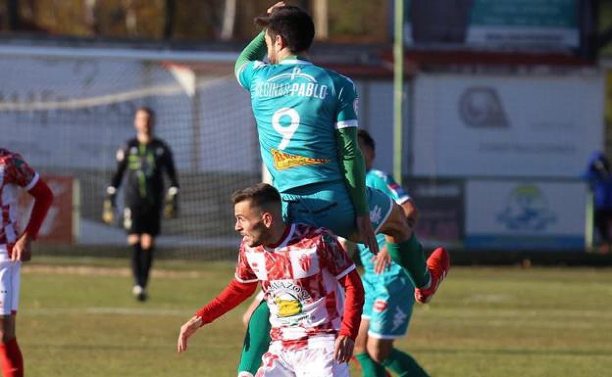 Torres, en el partido ante el Guijuelo.