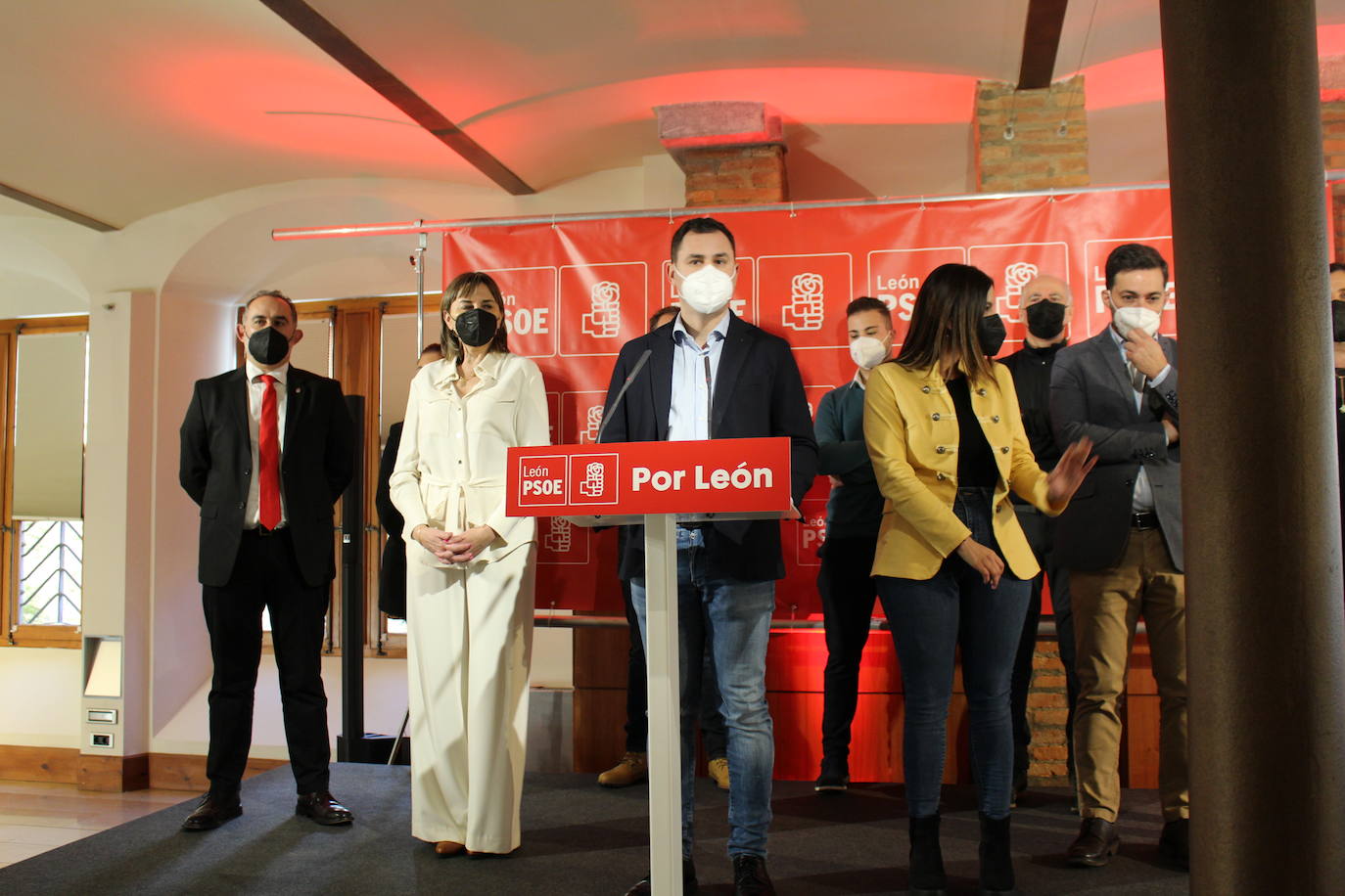 La lista del PSOE por León a las elecciones autónomicas ha presentado su candidatura