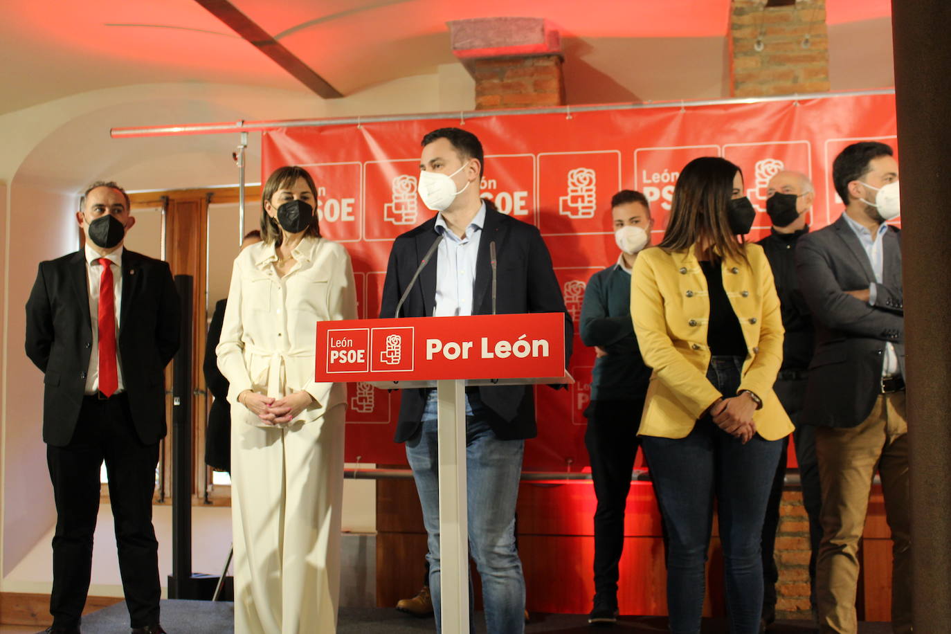 La lista del PSOE por León a las elecciones autónomicas ha presentado su candidatura