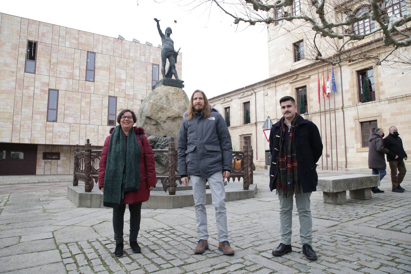 El coordinador autonómico de Podemos Castilla y León, Pablo Fernández, habla sobre la actualidad política de la provincia de Zamora y presenta los candidatos a las elecciones del 13 de febrero.