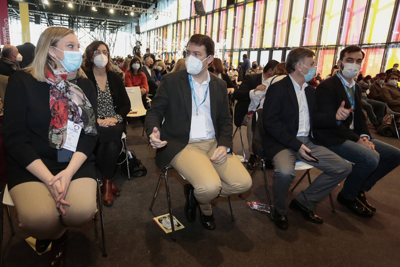 Inicio del XIV Congreso del Partido Popular de Castilla y León. En la imagen, elección de la Mesa del Congreso y aprobación del Reglamento del Congreso. En la imagen, la presidenta del Comité Organizador, Isabel Blanco.