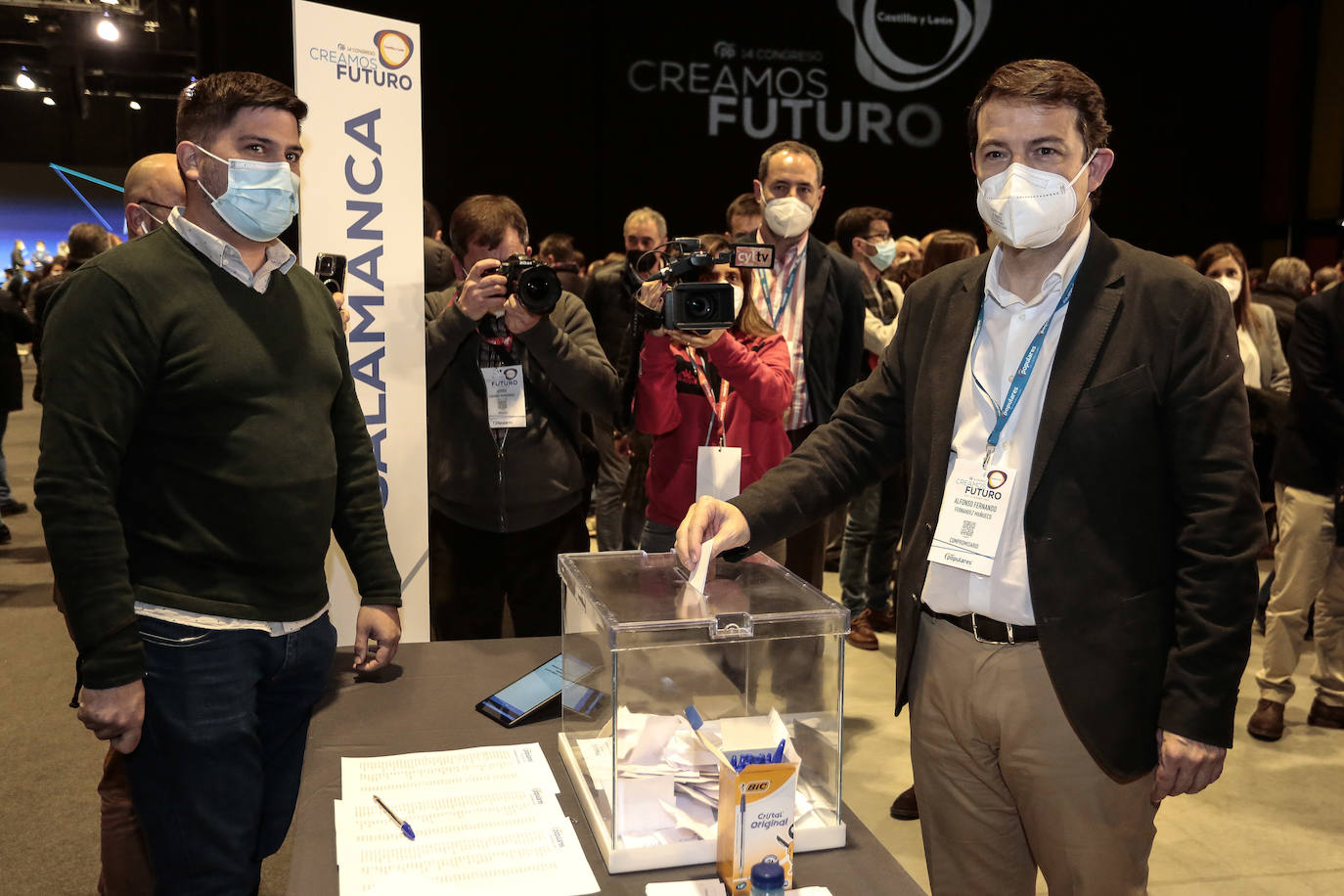 ntervención del presidente del Partido Popular, Alfonso Fernández Mañueco, en el XIV Congreso autonómico del PP.