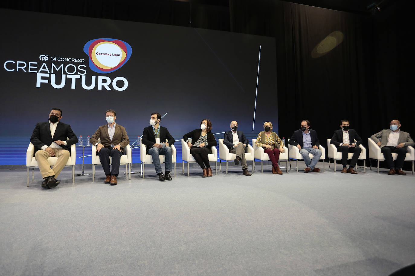 Inicio del XIV Congreso del Partido Popular de Castilla y León. En la imagen, elección de la Mesa del Congreso y aprobación del Reglamento del Congreso. En la imagen, la presidenta del Comité Organizador, Isabel Blanco.