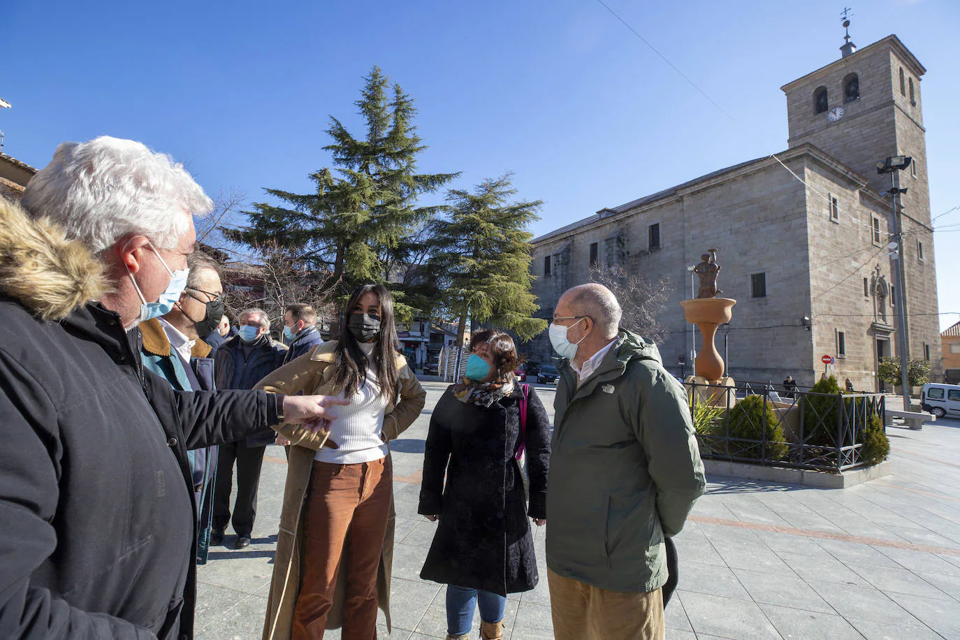 El candidato a la Presidencia de la Junta de Castilla y León, Francisco Igea, y la vicealcaldesa de Madrid, Begoña Villacís, visitaron el Museo Adolfo Suárez y la Transición en Cebreros.