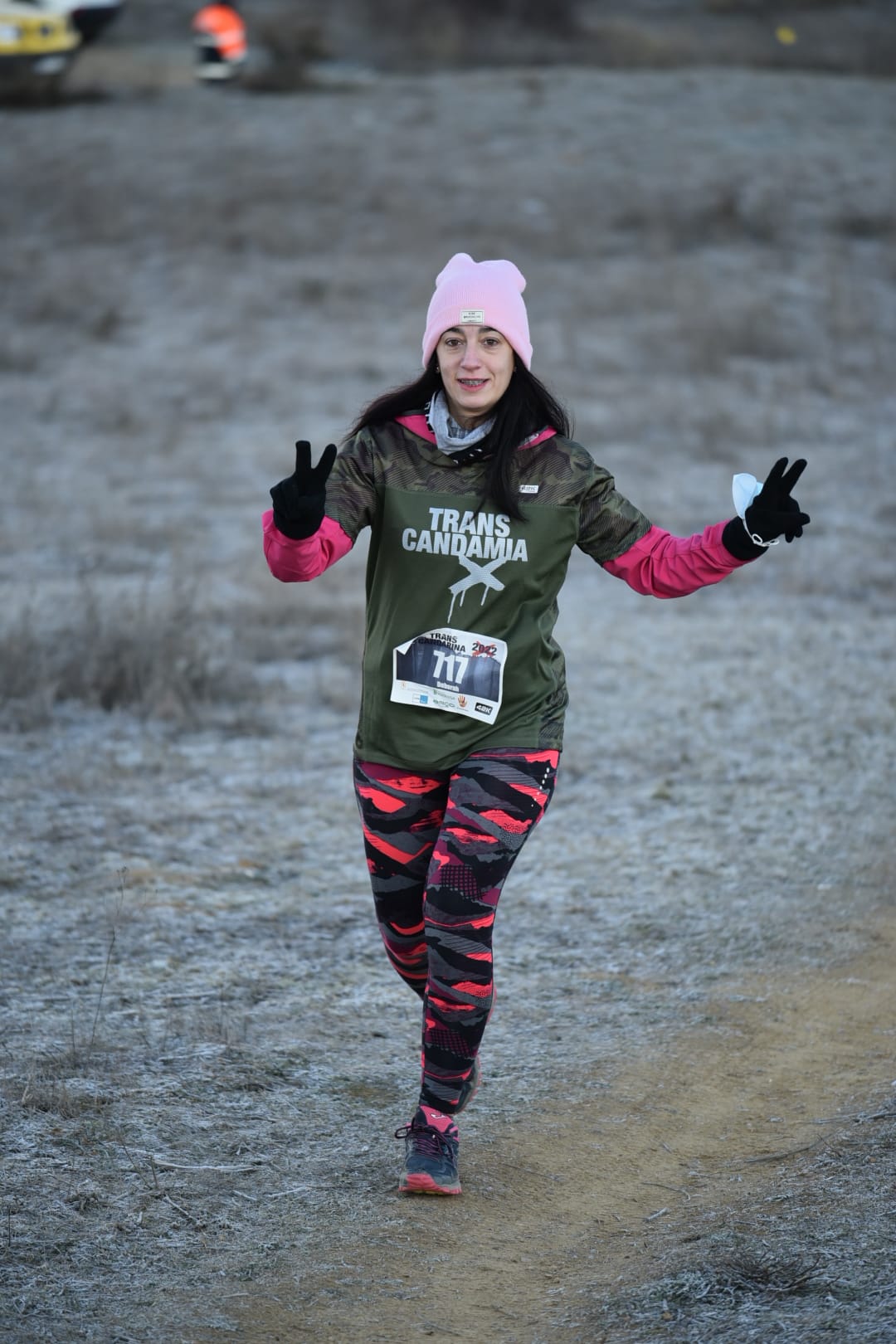 Participantes en la Transcandamia 2022 en la categoría de andarines