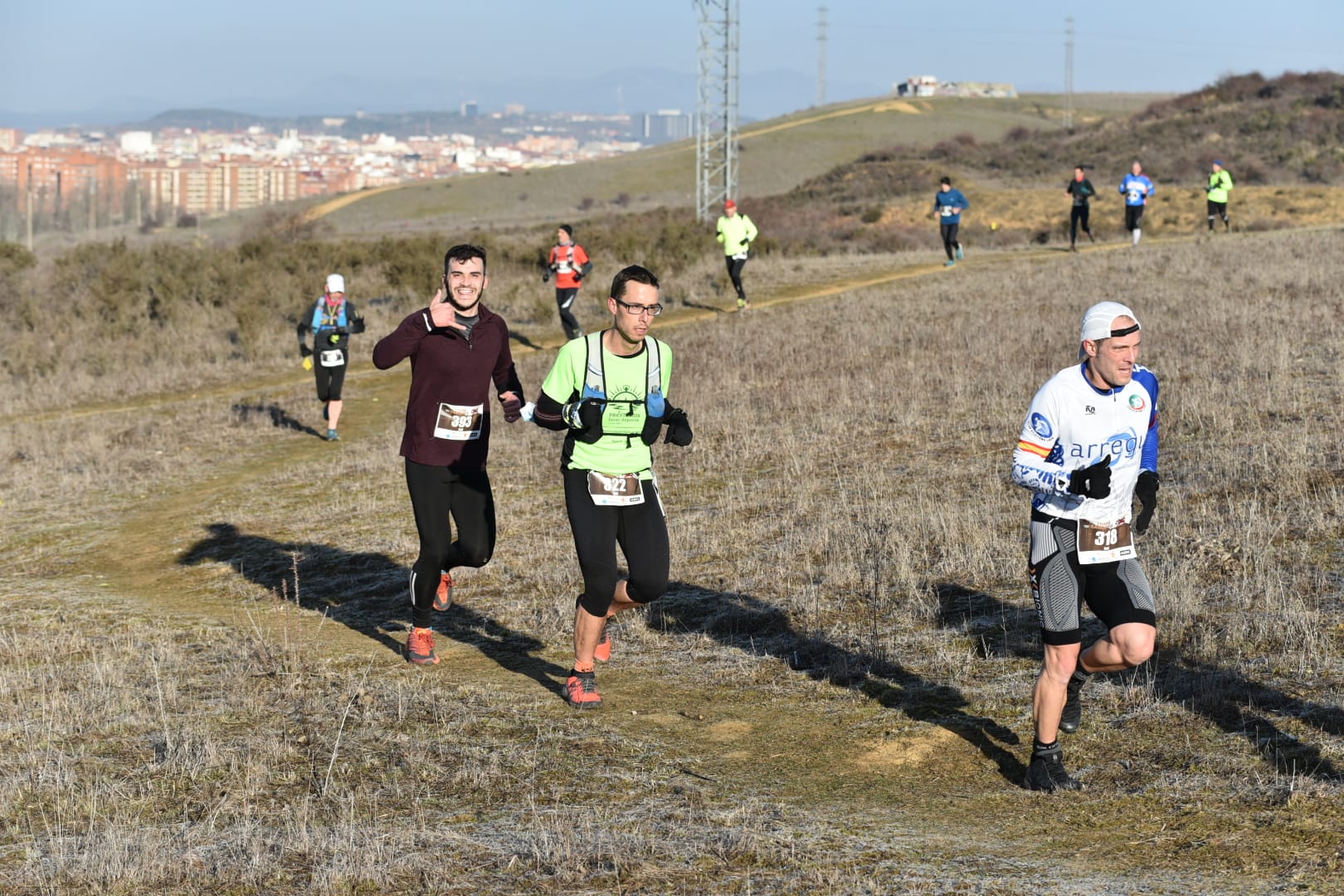 El triatleta soriano Héctor Montón durante la prueba